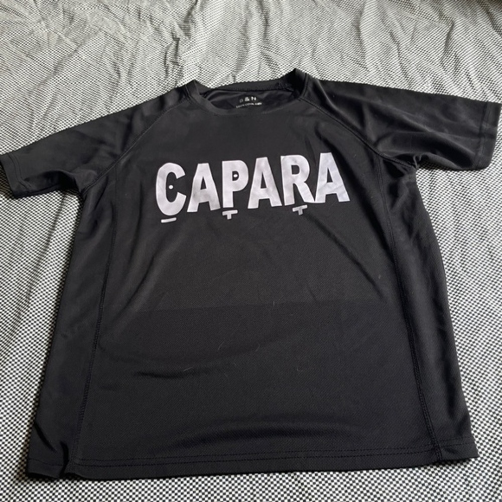 4/$20 black and white CAPARA Funny Hebrew Slang Cool Tank Top athletic tee